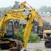 A crew member operates an excavator ras demolition begins on the old Georgetown Mall on Tuesday, May 28, 2013. Melanie Maxwell | AnnArbor.com
